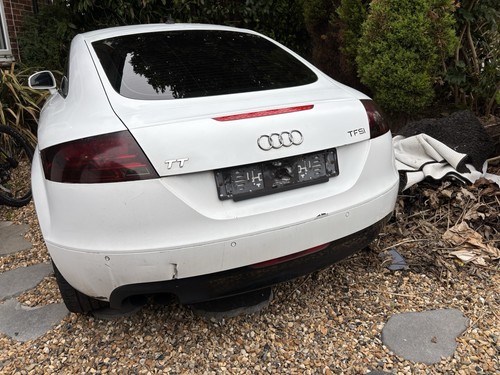 Audi mk2 rear bumper - bumper, black