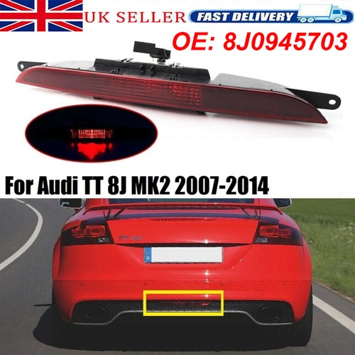 Red rear bumper - red, reflector