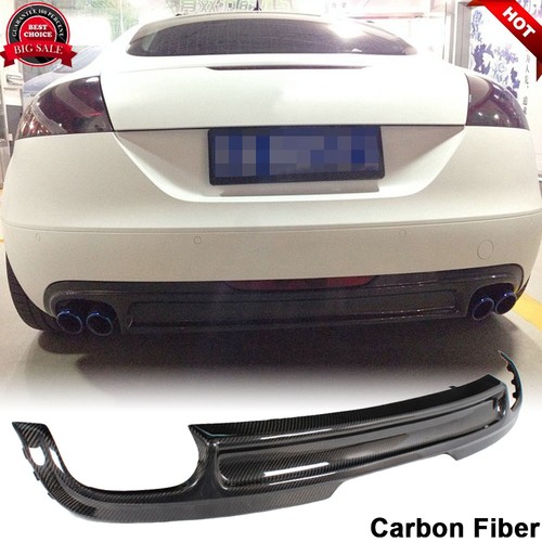 Carbon fiber rear bumper lip - rear,